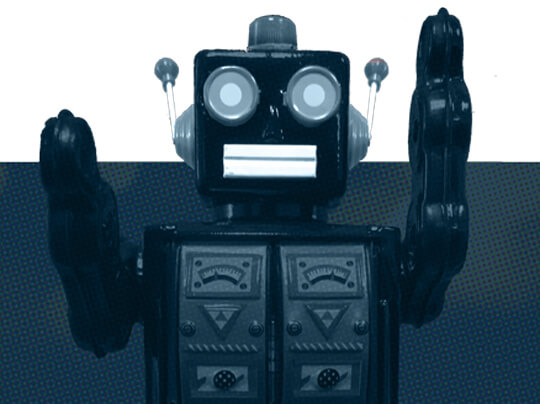 blog post robot